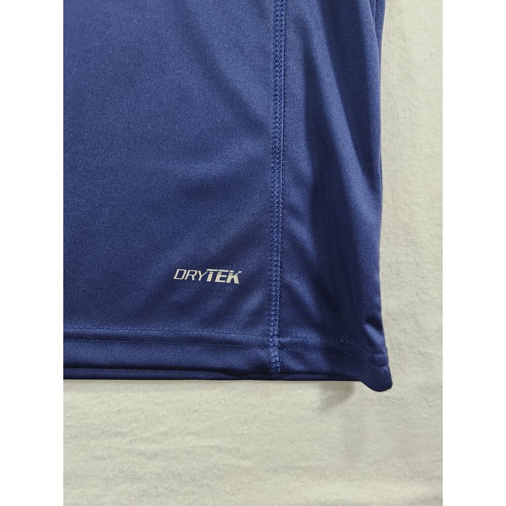 Tek Gear DryTEK Men's Athletic Shirt XL Blue Short Sleeve Performance T Shirt - Picture 4 of 7